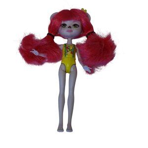 Mattel Enchantimals Karina Koala Doll Bright Pink/Red Hair 6 inch